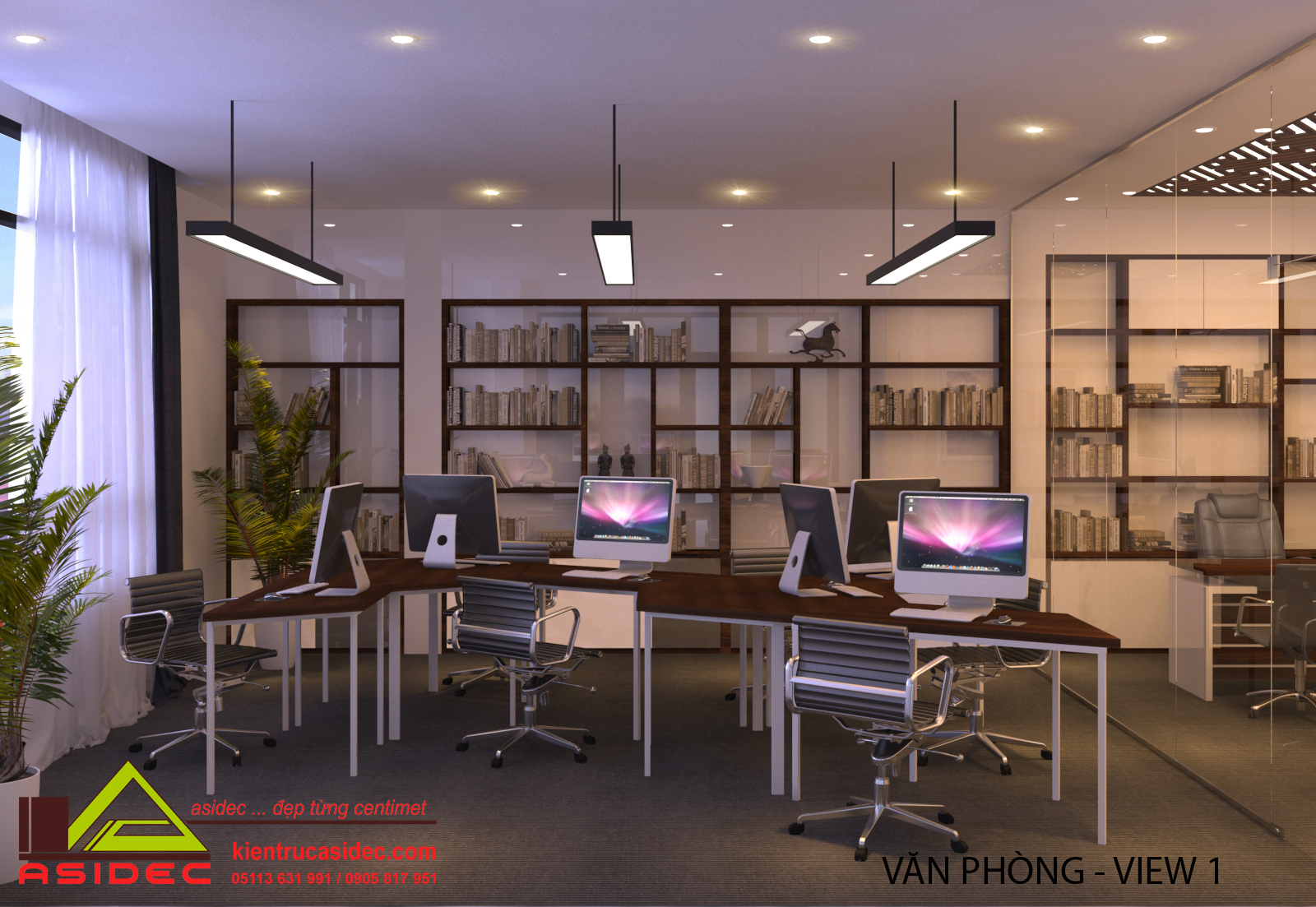 NỘI THẤT VĂN PHÒNG EDUPATH 